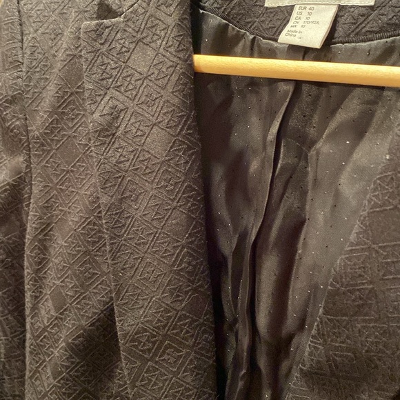 NWOT black suit jacket - Picture 2 of 5